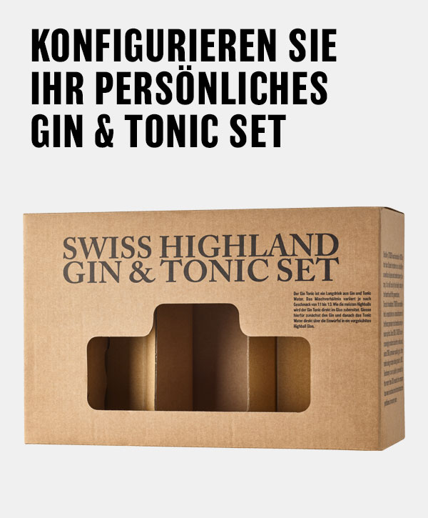 Swiss Highland Gin & Tonic Set Konfigurator