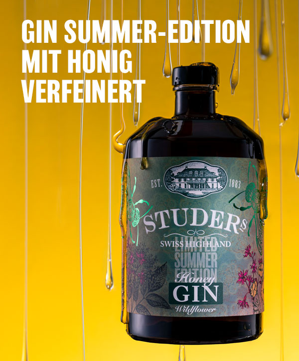 Swiss Highland Honey Gin Wildflower - die Gin Sommer-Edition