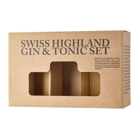 Swiss Highland Gin & Tonic Set - Box leer
