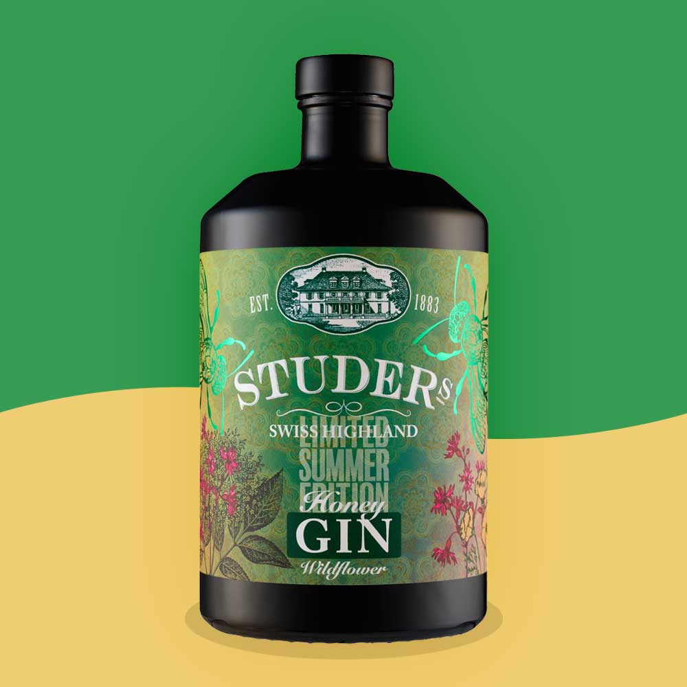 Swiss Highland Honey Gin «Wildflower» - Flasche