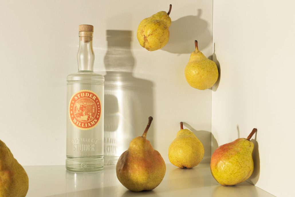 Obstbrände, wie der Williams-Birnenbrand, sind heute ein Nischenprodukt