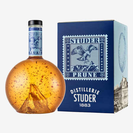 Vieille Prune SPGS | mundgeblasene Matterhornflasche